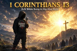 1 Corinthians 13 — Boom Bap Bible cover art