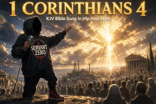 1 Corinthians 4 — Boom Bap Bible cover art