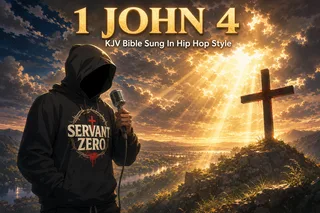 1 John 4 — Boom Bap Bible cover art