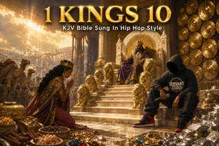 1 Kings 10 — Boom Bap Bible cover art
