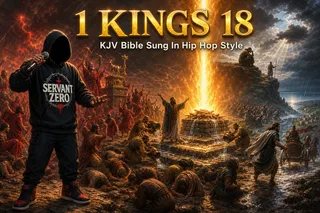 1 Kings 18 — Boom Bap Bible cover art