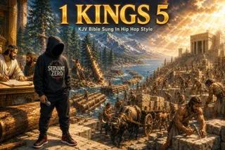 1 Kings 5 — Boom Bap Bible cover art