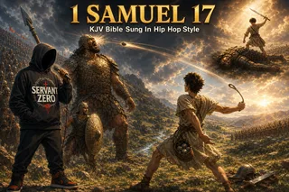 1 Samuel 17 — Boom Bap Bible cover art