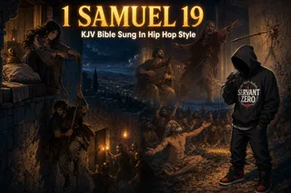 1 Samuel 19 — Boom Bap Bible cover art