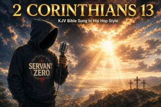 2 Corinthians 13 — Boom Bap Bible cover art