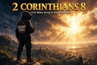 2 Corinthians 8 — Boom Bap Bible cover art