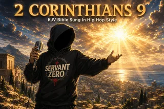 2 Corinthians 9 — Boom Bap Bible cover art