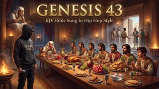 Genesis 43 — Boom Bap Bible cover art