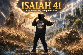 Isaiah 41 — Boom Bap Bible cover art