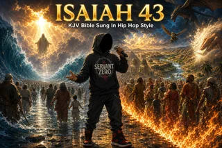 Isaiah 43 — Boom Bap Bible cover art