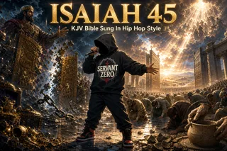 Isaiah 45 — Boom Bap Bible cover art