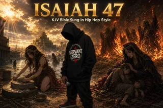 Isaiah 47 — Boom Bap Bible cover art