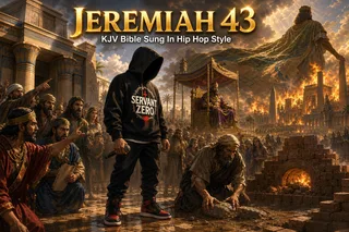 Jeremiah 43 — Boom Bap Bible cover art
