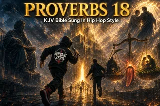 Proverbs 18 — Boom Bap Bible cover art