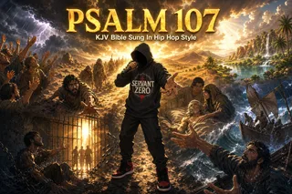 Psalms 107 — Boom Bap Bible cover art