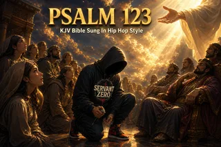 Psalms 123 — Boom Bap Bible cover art
