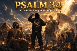 Psalms 34 — Boom Bap Bible cover art
