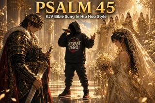Psalms 45 — Boom Bap Bible cover art