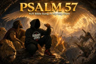 Psalms 57 — Boom Bap Bible cover art