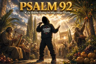 Psalms 92 — Boom Bap Bible cover art