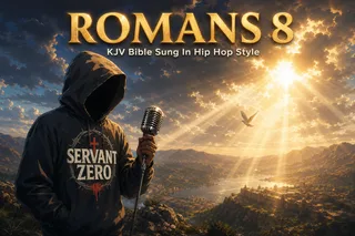 Romans 8 — Boom Bap Bible cover art